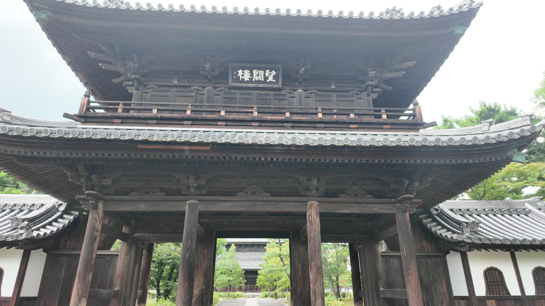 京都の寺院の門に残る木組み